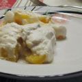 Ananasdessert met slagroom