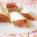 Wraps met paprika-walnotencrème