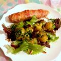 Zalmsaltimbocca met krieltjes en gremolata