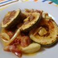 Bolcourgettes met gehakt uit de koekenpan