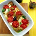 Ovenschaaltje met feta en tomaten