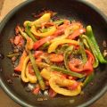 Peperonata uit de pan