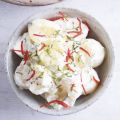 Aardappelsalade met crÃ¨me fraÃ®che en munt