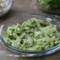Gemarineerde komkommersalade met dille