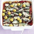 Tomaat-sardine-ovenschotel