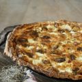 Gekarameliseerde knoflooktaart van Ottolenghi