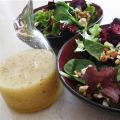 Rode bieten, spinazie en walnoten salade