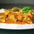 Gemakkelijke Thaise kokos curry kip