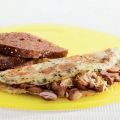 Kruidenomelet met champignons