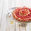 Franse aardbeientaart
