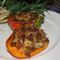 Gevulde paprika's op Italiaanse wijze