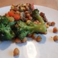 Gehaktschotel met kikkererwten en broccoli