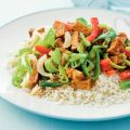 Oosterse wokschotel met snijbonen