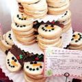 Sneeuwpop koekjes