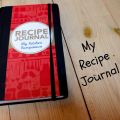 My recipe journal