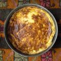 Kaastaartje (flan) met Gruyère
