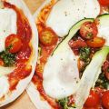 Dinner: Tortizza met mozzarella, tomaat,[...]
