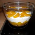 Bitterkoekjes tiramisu met perziken