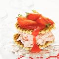 Aardbeienyoghurtijs