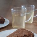 Chocolade-amandeltaart