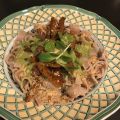 Pasta met bosuitjessaus
