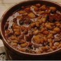 Servische bonensoep met spek en chorizo