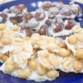 Zoete schotsen met noten of pinda's