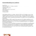 Karnemelkpudding met aardbeien