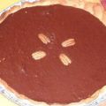 Chocoladetaart met pecannoten