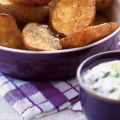 Gepofte aardappels met Griekse yoghurt