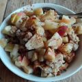 Appel crumble met speculaaskruiden