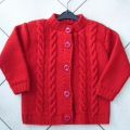 Gebreid kindervestje