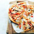 Uienpizza met makreel