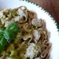 Pasta met worst uit Norcia (Umbri