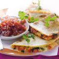 Quesadilla's met tomatensalsa