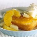 Cake met vers fruit