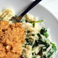 Viscuisine (Bretagne) met spinaziestamppot