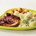 Bloemkool met room-pestosaus
