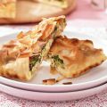Filodeegtaart met broccoli en serranoham