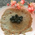 Havermout pannenkoeken met blauwe bessen
