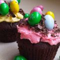 m&m's Paascupcakes