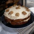 Koffie en walnootcake