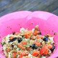 Recept Koken met quinoa: kipsalade