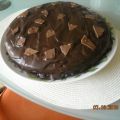 Sachertorte met cassis ( chocoladetaart )