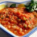 Salsa van geroosterde tomaten