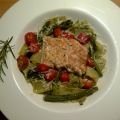 Pasta pesto met pittige kip van Jamie Oliver