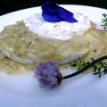 Kaasje gevuld met risotto