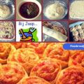 Pizzarolletjes van brooddeeg van Jaap