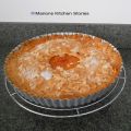 Abrikozen-Linzen vlaai met deksel