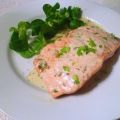Zalm in romige dragonsaus van Nigella